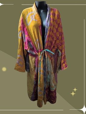 ✨ Kantha Bae Dreamweaver Kimono Jacket Robe Osfm